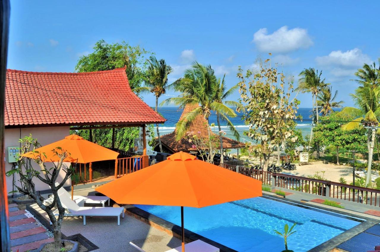 Surya Chandra Beach Bungalow Batununggul Exterior foto